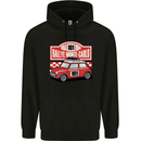 Rallye Monte Carlo Mini Rally Car Childrens Kids Hoodie Black