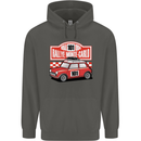 Rallye Monte Carlo Mini Rally Car Childrens Kids Hoodie Storm Grey