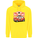 Rallye Monte Carlo Mini Rally Car Childrens Kids Hoodie Yellow