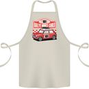 Rallye Monte Carlo Mini Rally Car Cotton Apron 100% Organic Natural