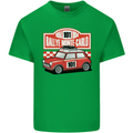 Rallye Monte Carlo Mini Rally Car Kids T-Shirt Childrens Irish Green
