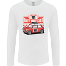 Rallye Monte Carlo Mini Rally Car Mens Long Sleeve T-Shirt White