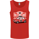 Rallye Monte Carlo Mini Rally Car Mens Vest Tank Top Red