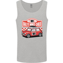 Rallye Monte Carlo Mini Rally Car Mens Vest Tank Top Sports Grey