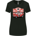Rallye Monte Carlo Mini Rally Car Womens Wider Cut T-Shirt Black