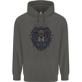 Ram Skull With Respirator Childrens Kids Hoodie Storm Grey