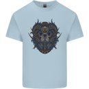 Ram Skull With Respirator Kids T-Shirt Childrens Light Blue
