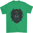 Ram Skull With Respirator Mens T-Shirt Cotton Gildan Irish Green