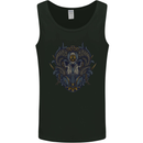 Ram Skull With Respirator Mens Vest Tank Top Black