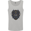 Ram Skull With Respirator Mens Vest Tank Top Sports Grey