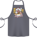 Ramen Lucky Cat Cotton Apron 100% Organic Steel