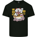 Ramen Lucky Cat Kids T-Shirt Childrens Black