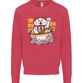 Ramen Lucky Cat Mens Sweatshirt Jumper Heliconia