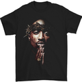 Rap Star Wearing a Thorn Crown Mens T-Shirt Cotton Gildan Black