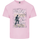 Rather a Bad Day Fishing Funny Fisherman Mens Cotton T-Shirt Tee Top Light Pink