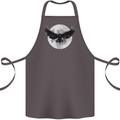 Raven Moon Vikings Cotton Apron 100% Organic Dark Grey