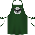 Raven Moon Vikings Cotton Apron 100% Organic Forest Green