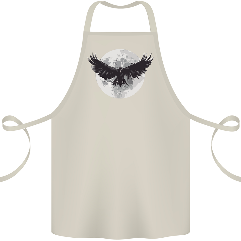 Raven Moon Vikings Cotton Apron 100% Organic Natural