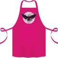 Raven Moon Vikings Cotton Apron 100% Organic Pink