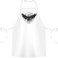Raven Moon Vikings Cotton Apron 100% Organic White