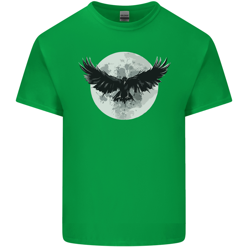 Raven Moon Vikings Kids T-Shirt Childrens Irish Green