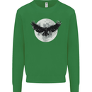 Raven Moon Vikings Mens Sweatshirt Jumper Irish Green