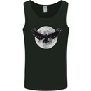 Raven Moon Vikings Mens Vest Tank Top Black