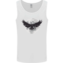 Raven Moon Vikings Mens Vest Tank Top White