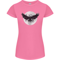 Raven Moon Vikings Womens Petite Cut T-Shirt Azalea