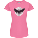 Raven Moon Vikings Womens Petite Cut T-Shirt Azalea
