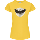 Raven Moon Vikings Womens Petite Cut T-Shirt Yellow