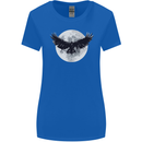 Raven Moon Vikings Womens Wider Cut T-Shirt Royal Blue