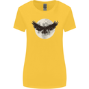 Raven Moon Vikings Womens Wider Cut T-Shirt Yellow