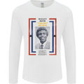 Re-Elect Mayor Goldie Wilson 80's Movie Mens Long Sleeve T-Shirt White