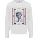 Re-Elect Mayor Goldie Wilson 80's Movie Mens Sweatshirt Jumper White