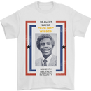 Re-Elect Mayor Goldie Wilson 80's Movie Mens T-Shirt Cotton Gildan White
