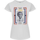 Re-Elect Mayor Goldie Wilson 80's Movie Womens Petite Cut T-Shirt White