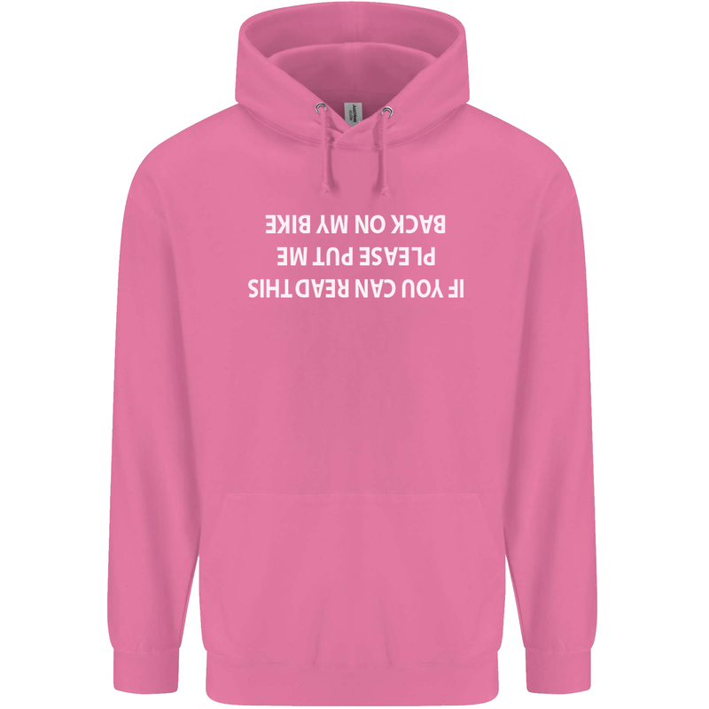 Read this Cycling Cyclist Bicycle Funny Childrens Kids Hoodie Azalea