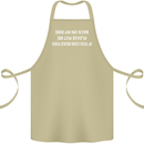 Read this Cycling Cyclist Bicycle Funny Cotton Apron 100% Organic Khaki