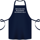 Read this Cycling Cyclist Bicycle Funny Cotton Apron 100% Organic Navy Blue