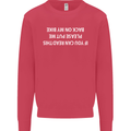 Read this Cycling Cyclist Bicycle Funny Kids Sweatshirt Jumper Heliconia