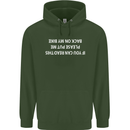 Read this Cycling Cyclist Bicycle Funny Mens 80% Cotton Hoodie Forest Green