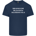 Read this Cycling Cyclist Bicycle Funny Mens Cotton T-Shirt Tee Top Navy Blue