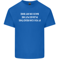 Read this Cycling Cyclist Bicycle Funny Mens Cotton T-Shirt Tee Top Royal Blue