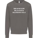 Read this Cycling Cyclist Bicycle Funny Mens Sweatshirt Jumper Charcoal