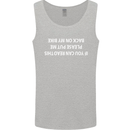 Read this Cycling Cyclist Bicycle Funny Mens Vest Tank Top Sports Grey