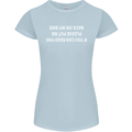 Read this Cycling Cyclist Bicycle Funny Womens Petite Cut T-Shirt Light Blue