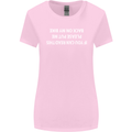 Read this Cycling Cyclist Bicycle Funny Womens Wider Cut T-Shirt Light Pink