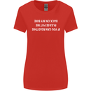 Read this Cycling Cyclist Bicycle Funny Womens Wider Cut T-Shirt Red