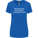 Read this Cycling Cyclist Bicycle Funny Womens Wider Cut T-Shirt Royal Blue